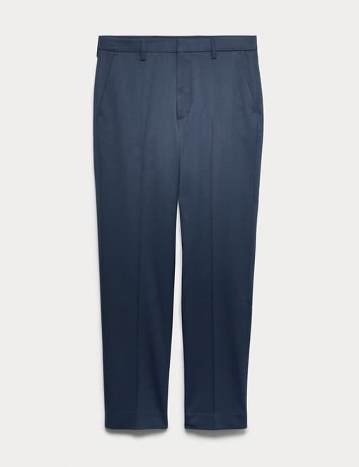Regular Fit Smart Stretch Trousers