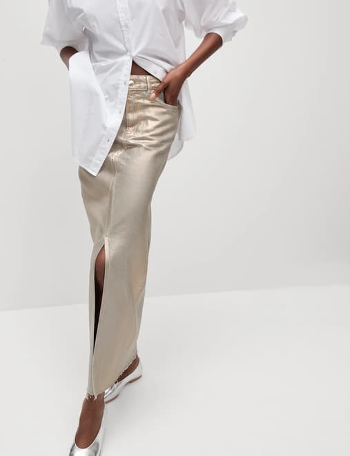 Long summer skirts marks and spencer sale