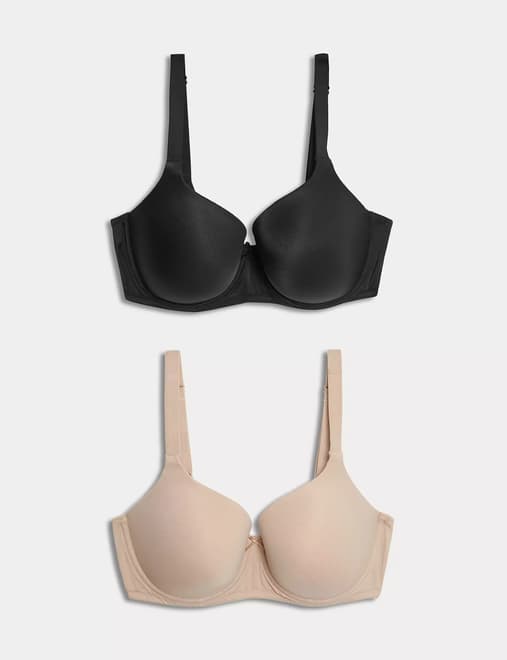 Body Soft™ Non Wired Plunge Bra A-E - Marks and Spencer Cyprus
