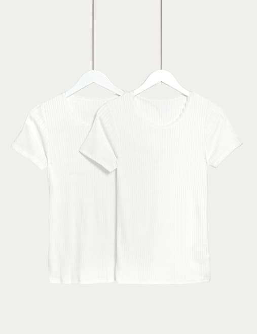 2pk Heatgen™ light Thermal Long Sleeve Tops, M&S Collection