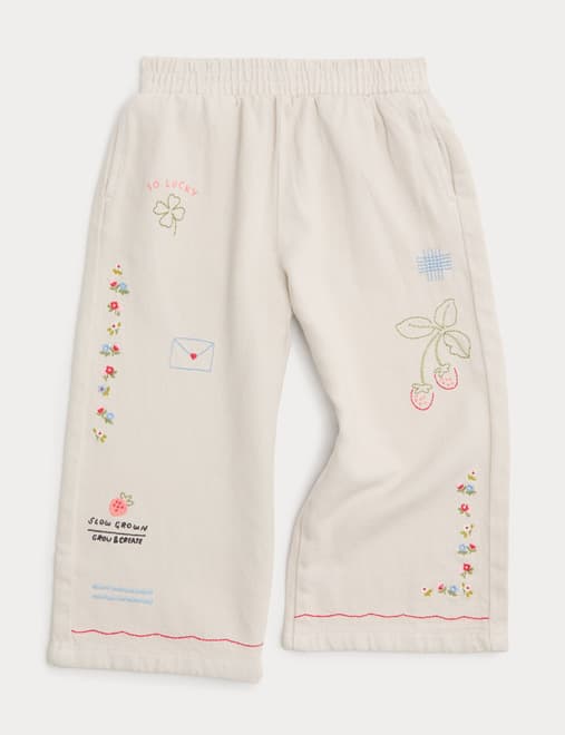 Denim Embroidered Jeans (1-8 Years)