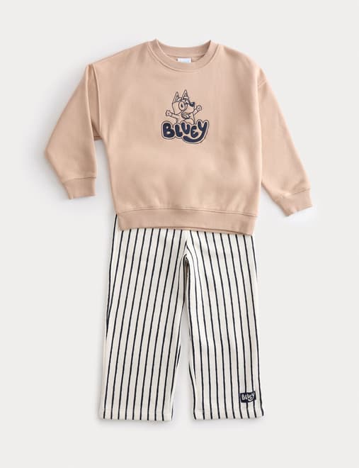 Cotton Rich Bluey™ Top & Bottom Outfit (2-8 Yrs)