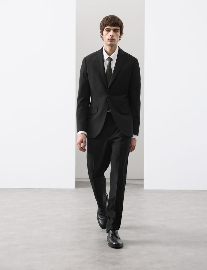 Tailored Fit Performance Suit Jacket