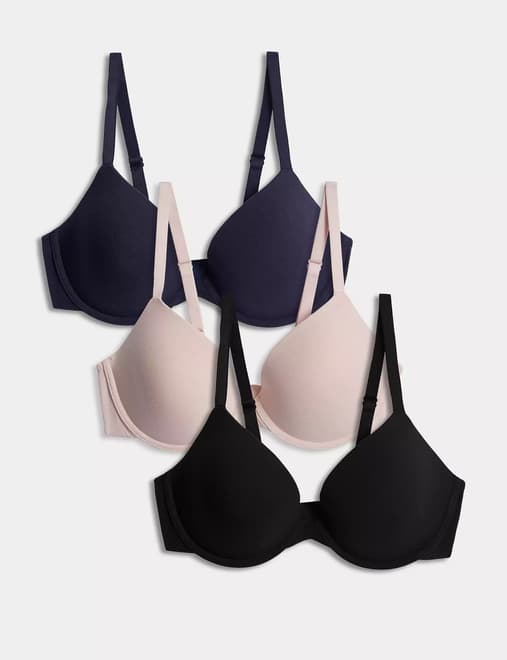 M&S Full Cup Bra Non-Wired Total Support Bahrain