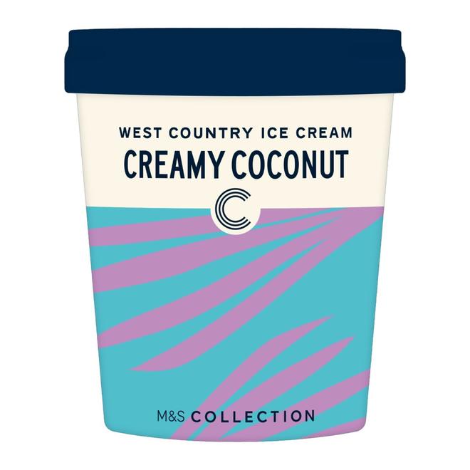 West Country Coconut Luxury Ice Cream