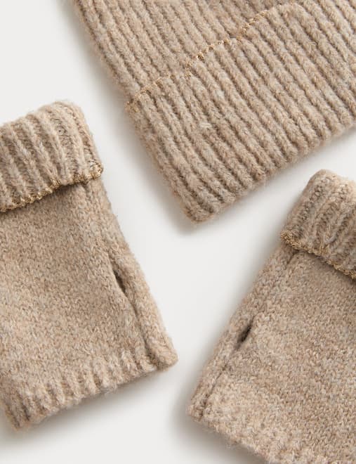 Kids’ Glitter Hat, Scarf & Gloves Set (1-13 Yrs)