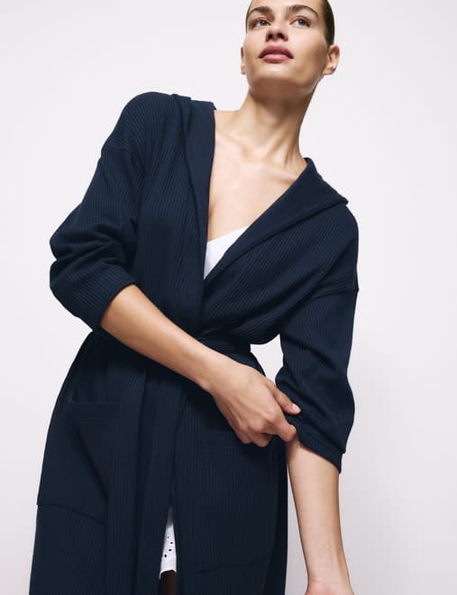 Jersey Waffle Dressing Gown