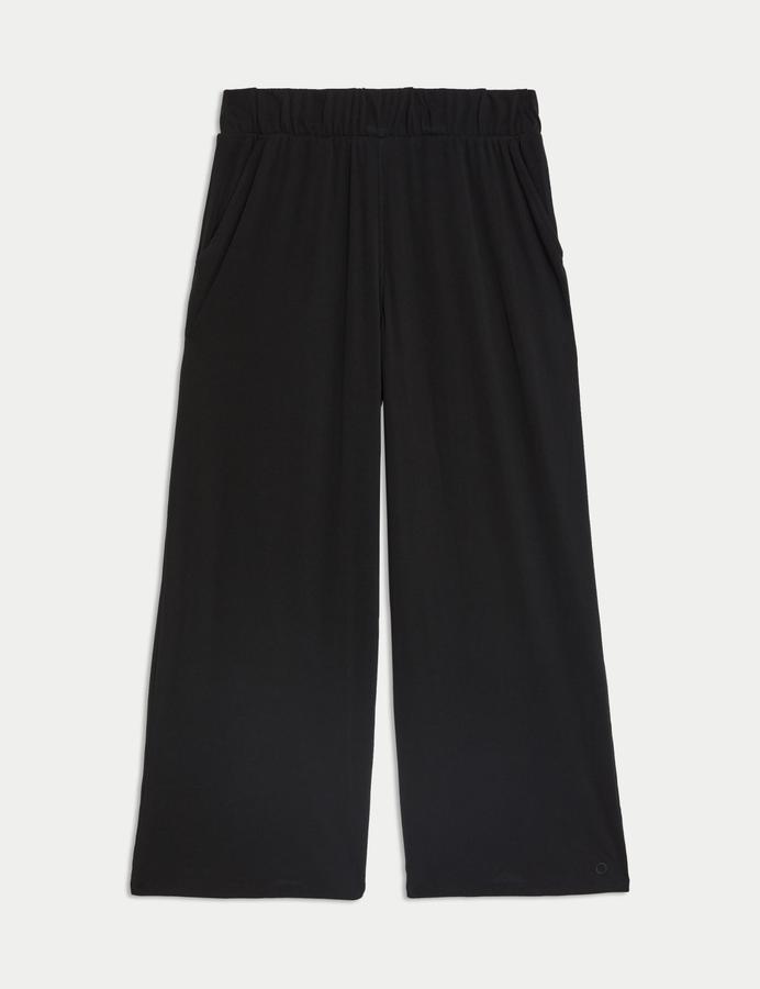 Modal Rich High Waisted Wide Leg Culottes