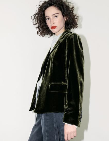 Velvet Blazer