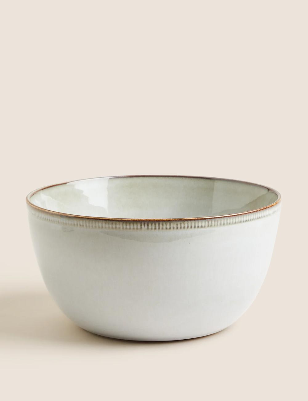 Shop Stoneware Salad Bowl Online M S