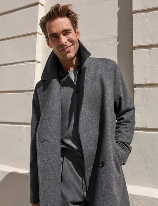 Mens coats at m&s hotsell