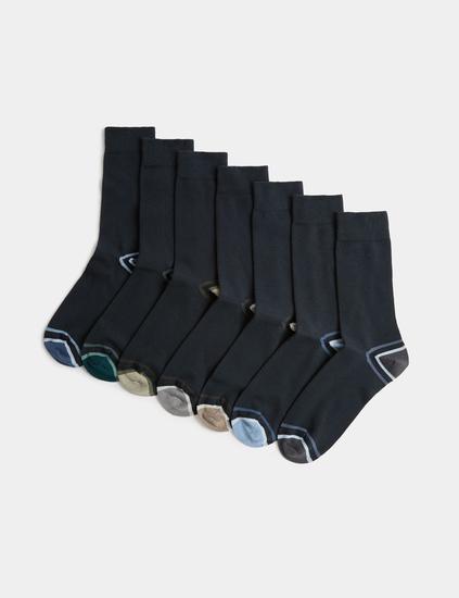 7 Pack Cool & Fresh™ Cotton Rich Socks