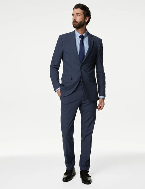 Tailored Fit Italian Linen Miracle™ Suit