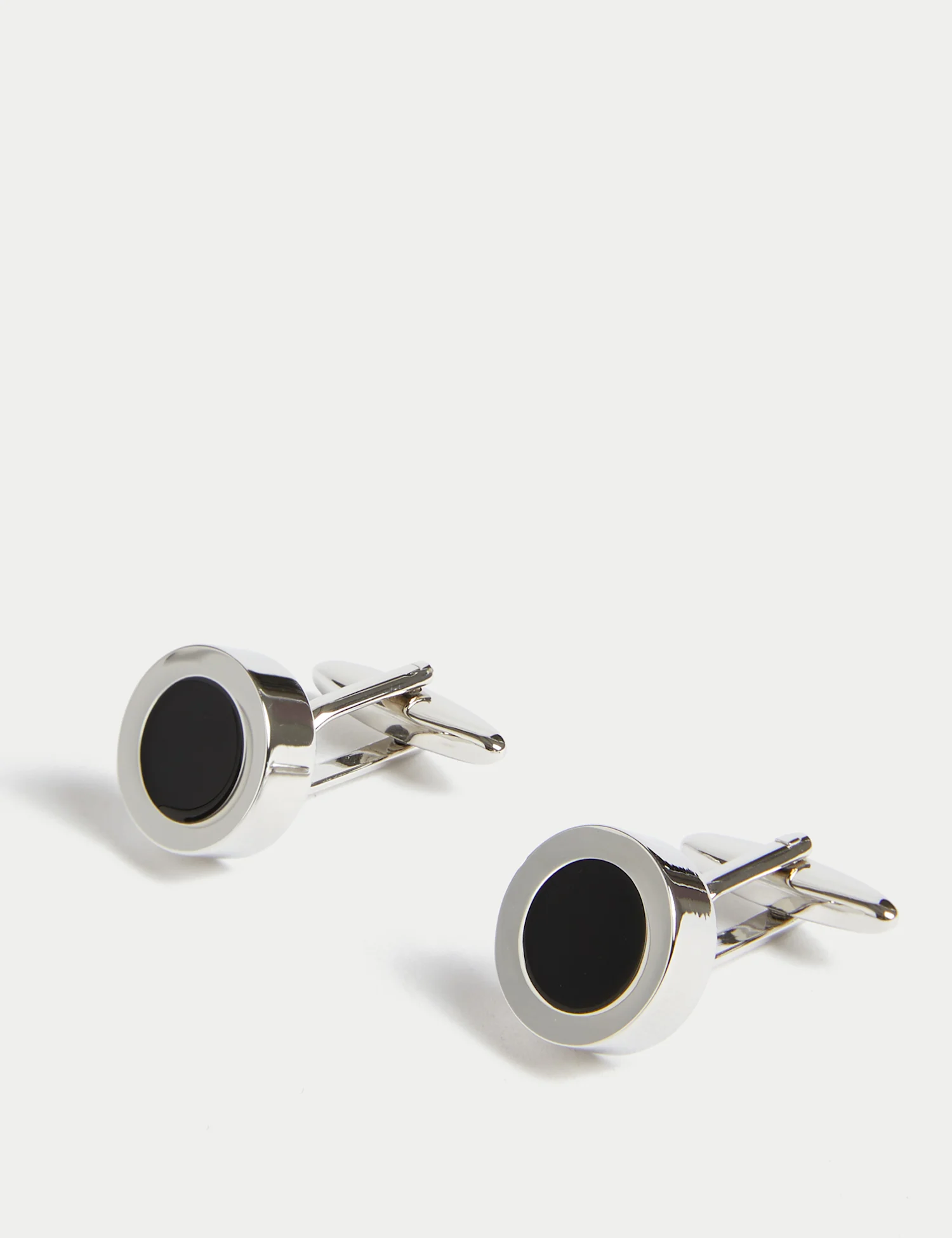 Circle cufflinks hot sale