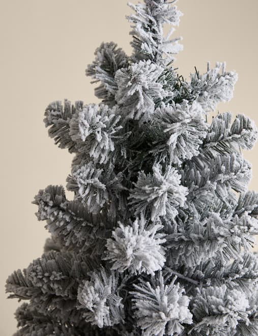 3ft Pre-LIt Snowy Christmas Tree
