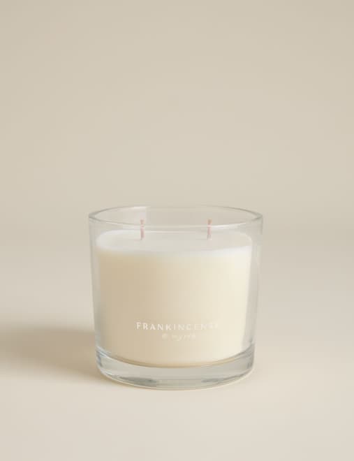 Frankincense & Myrrh Glass Candle