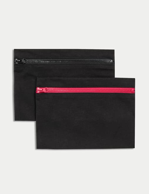 2pk Cotton Rich Period Travel Bags