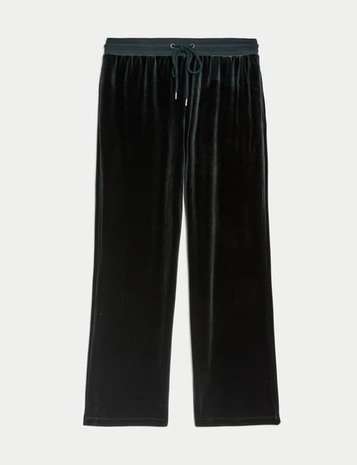 High Waisted Wide Leg Joggers