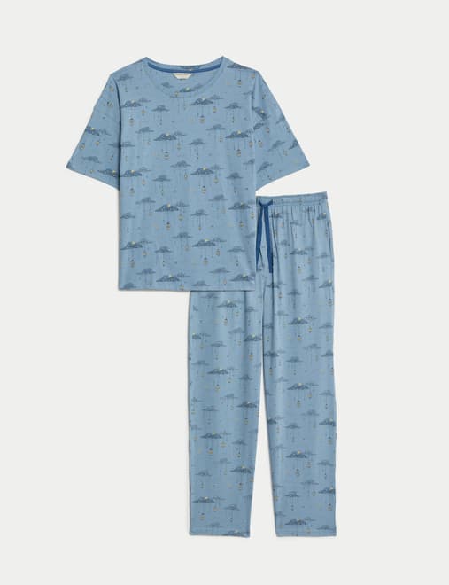 Cool Comfort™ Cotton Modal Printed Pyjama Set