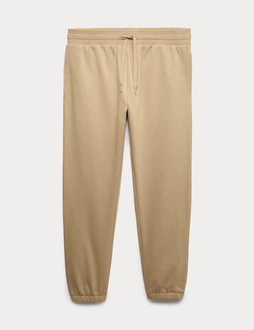 Elasticated Waist Cotton Rich Joggers