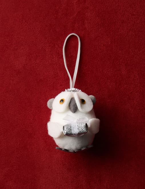Felt Hanging Owl Decoration