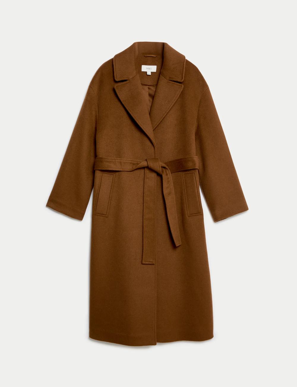 Longline wrap coat best sale