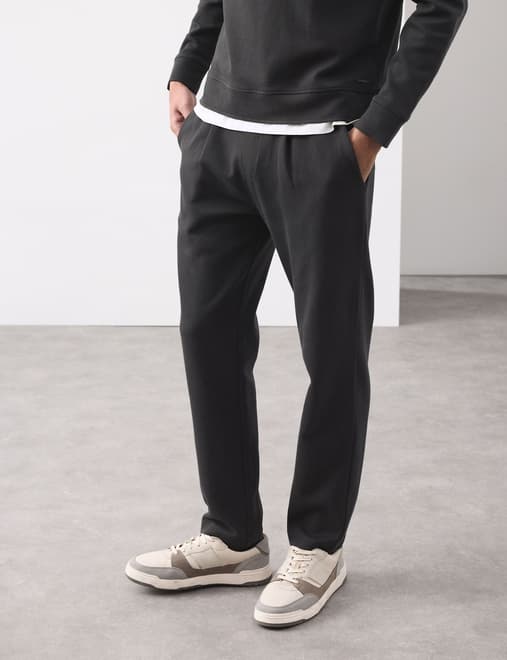 Cotton Rich Twill Joggers