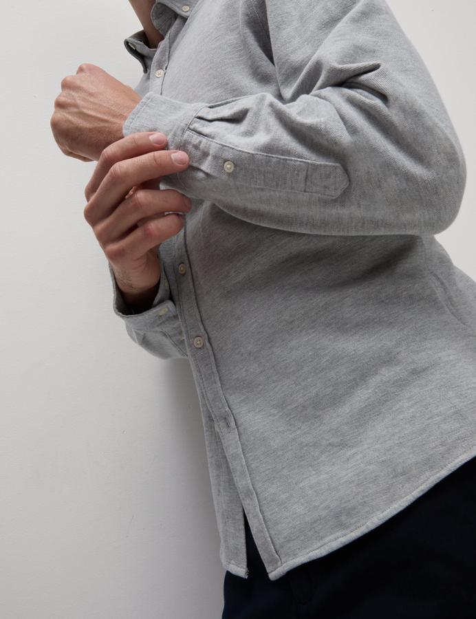 Pure Cotton Pique Shirt