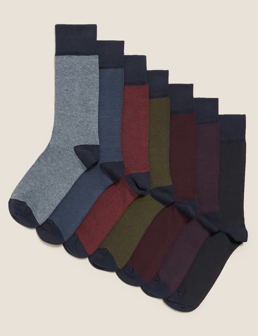 7 Pack Cool & Fresh™ Cotton Rich Socks