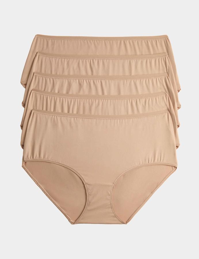 5 Pack Microfibre High Rise Shorts