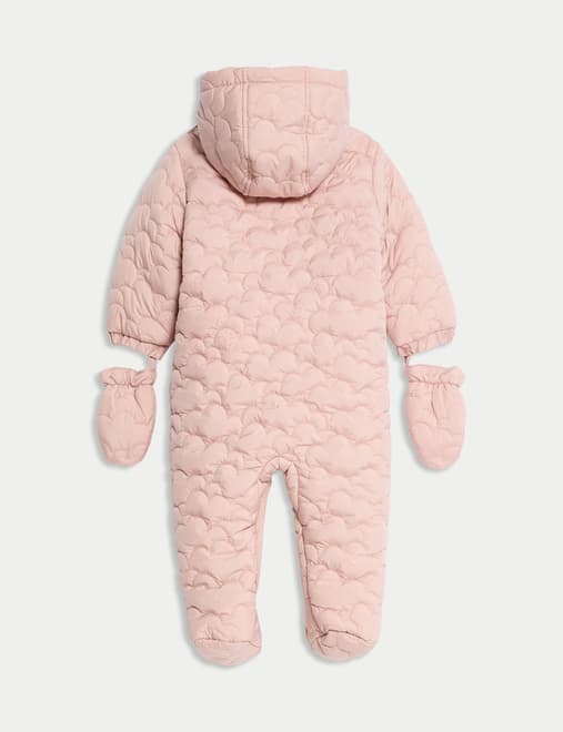 Padded Hooded Snowsuit (0-3 Yrs)