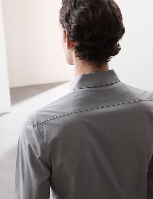 Slim Fit Cotton Stretch 360 Flex™ Shirt