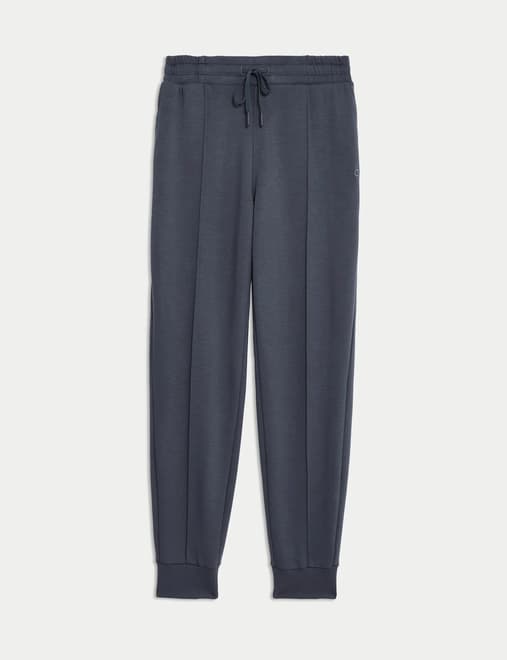 M and s black joggers discount