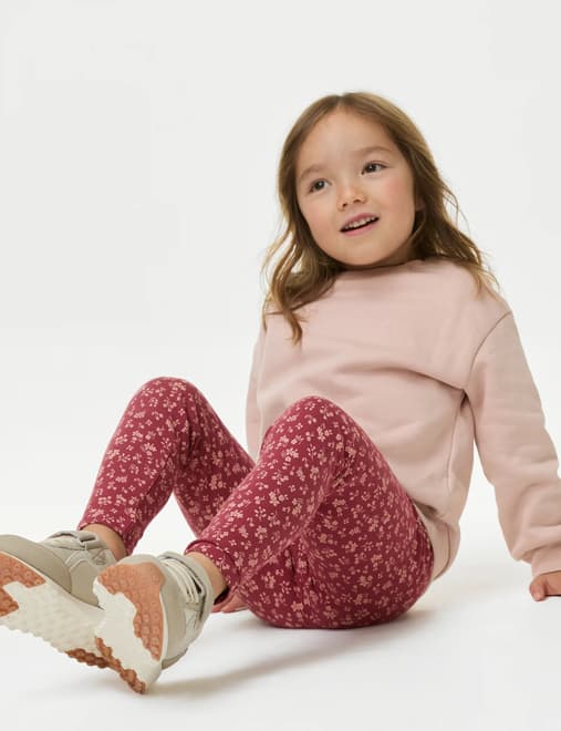 M and s girls joggers sale