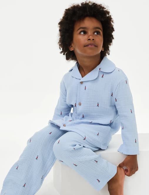 M and s pjs boys sale