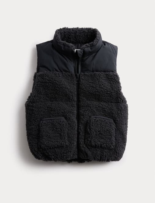 Borg Padded Gilet (0-6 Yrs)
