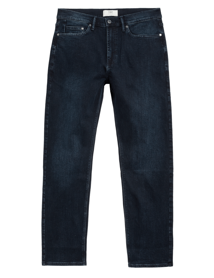 Loose Fit Stretch Jeans