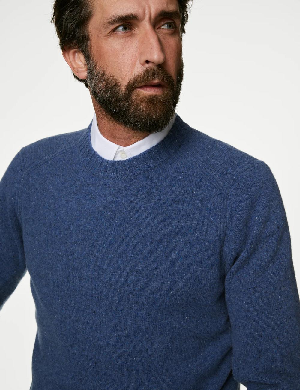 Pure lambswool jumper deals