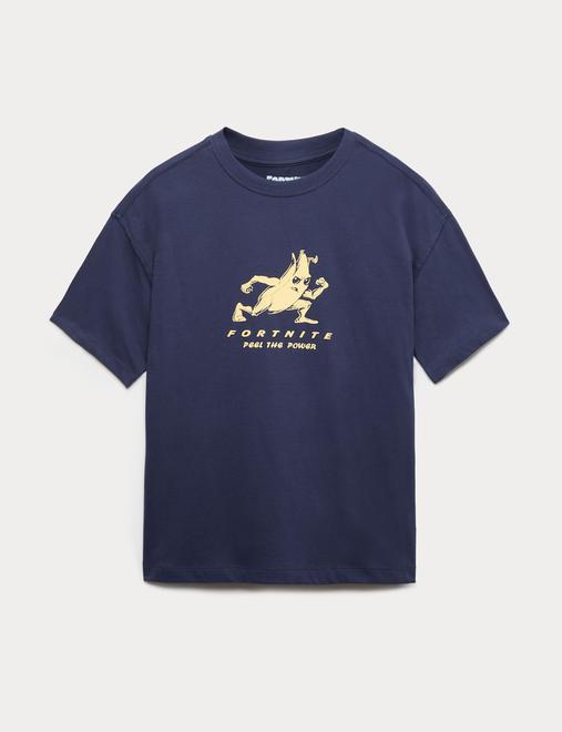 Pure Cotton Fortnite Graphic T-Shirt (6-16 Yrs)