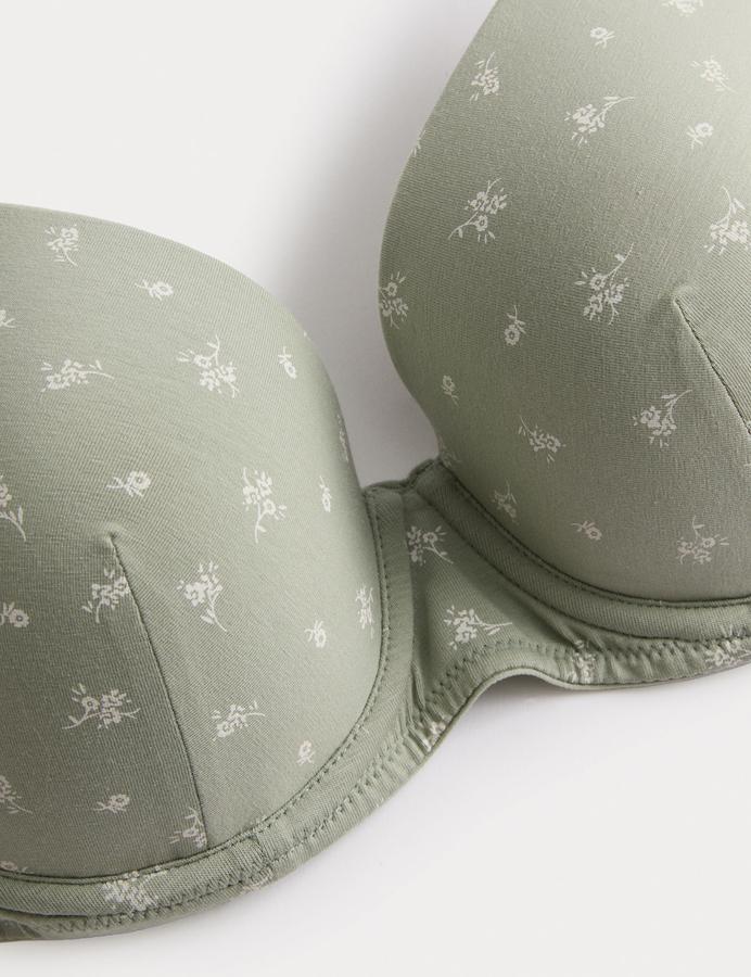 3 Pack Cotton Rich Wired T-Shirt Bras A-E