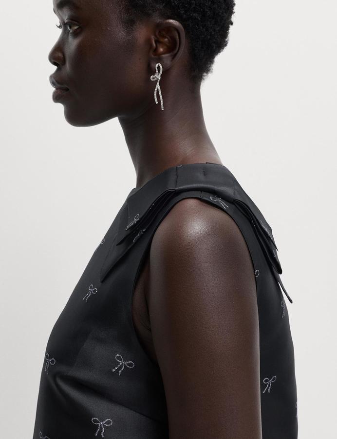 Jacquard Bow Top