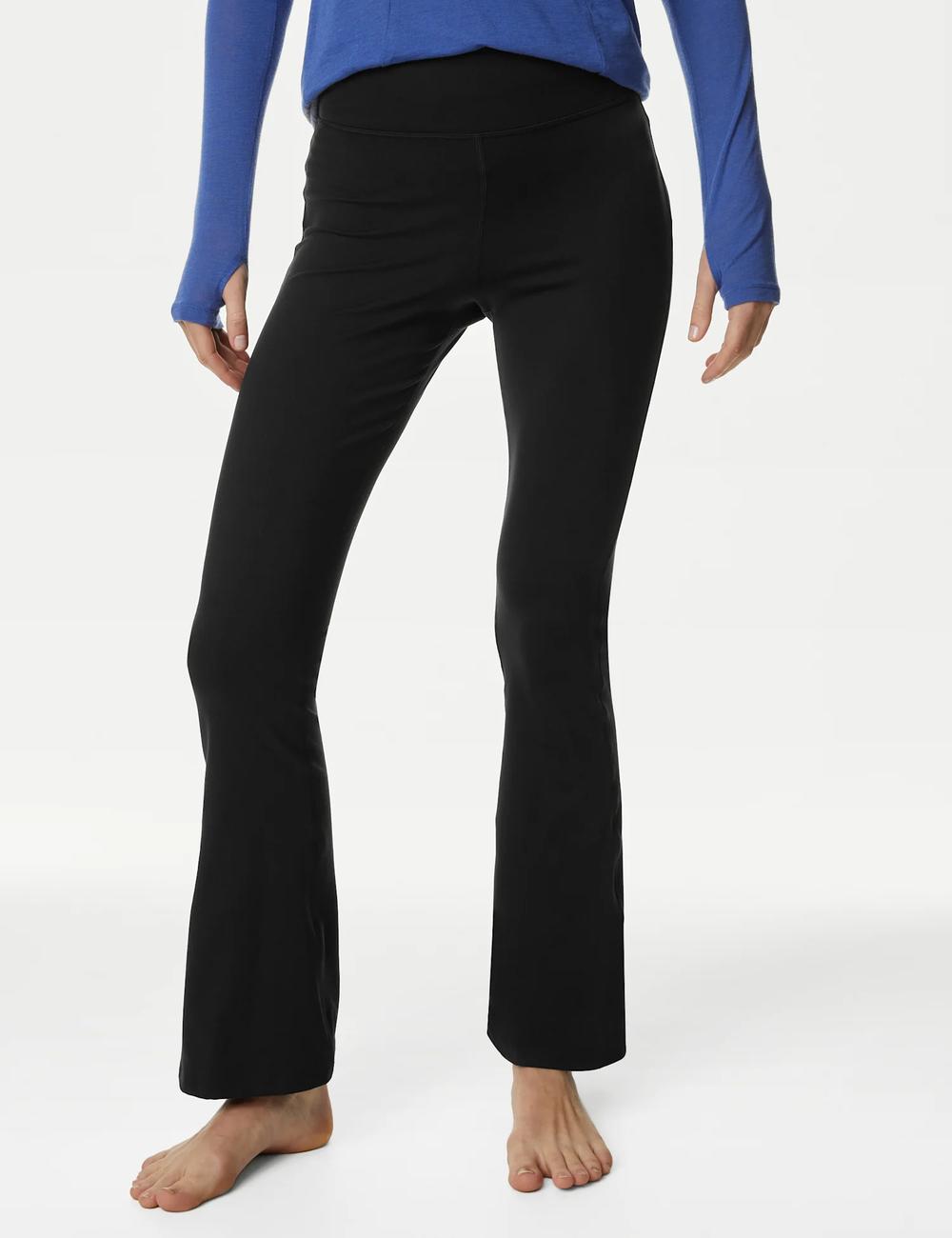 Shop High Waisted Flared Yoga Leggings for Women Online M S