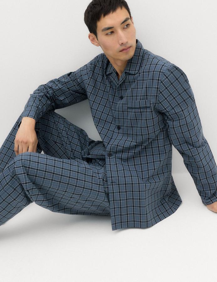 Pure Cotton Checked Pyjama Set