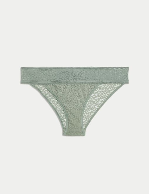 Animal Lace Brazilian Knickers