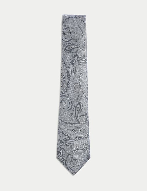 Paisley Pure Silk Tie