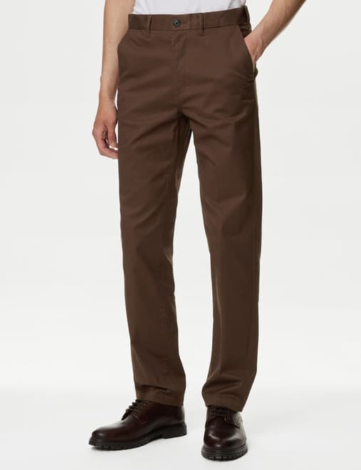 Regular Fit Twill Chinos