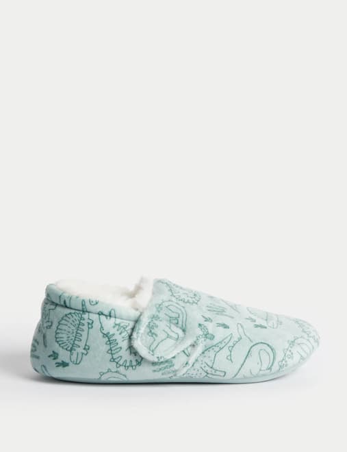 Marks and spencers boys slippers store