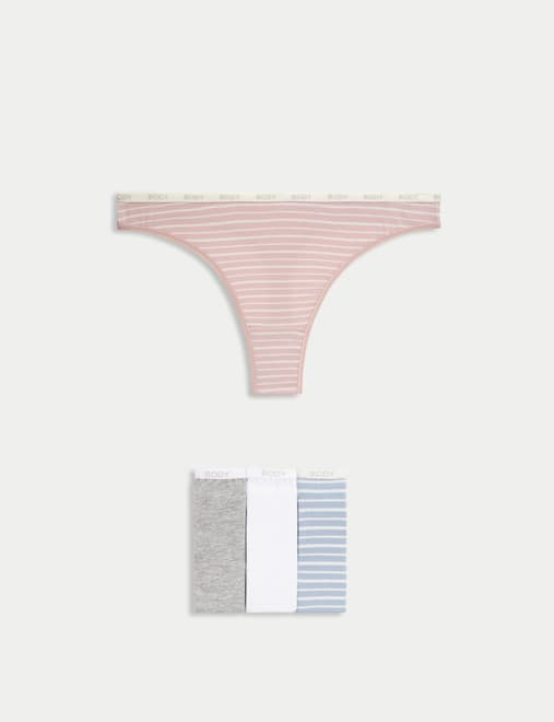 kmart Womens plus 3X. JS 3OH Micro Dot Mesh Thong 3 Pair-Brand New-SHIP N  24 HRS