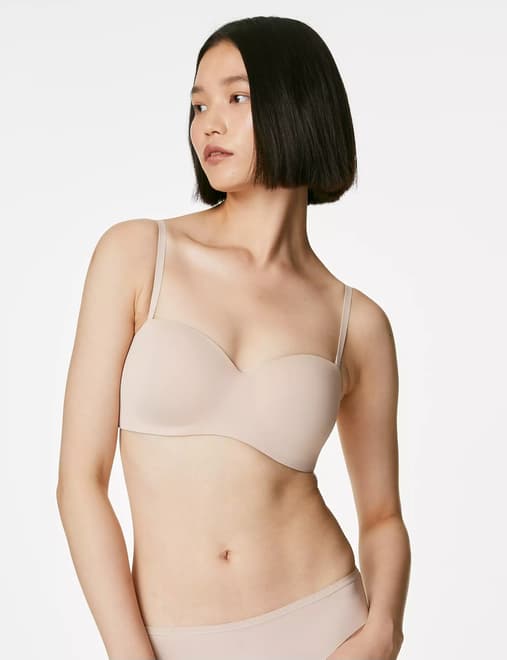 M&S Collection Multiway Push Up Bra with Low Back Converter