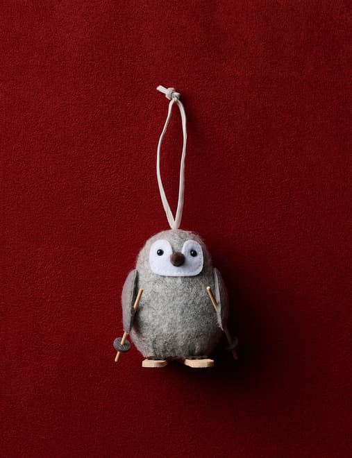 Felt Hanging Baby Penguin Decoration